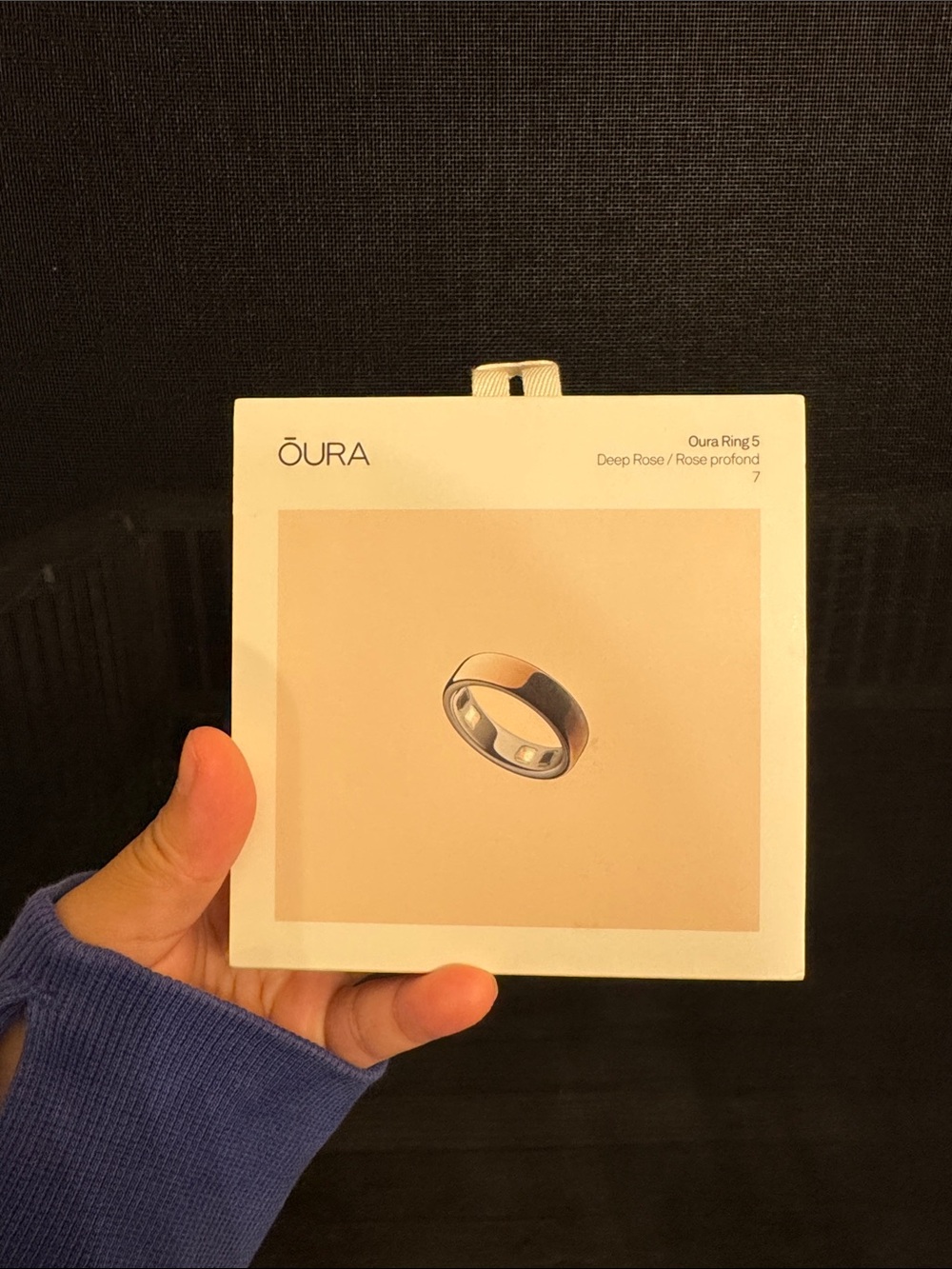Oura Ring 5 in Deep Rose, New & Unopened